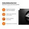 Pan - Vis - Zwart - Wit Inductie beschermer vinyl 3mm klein -zzzzzzz-td-ups