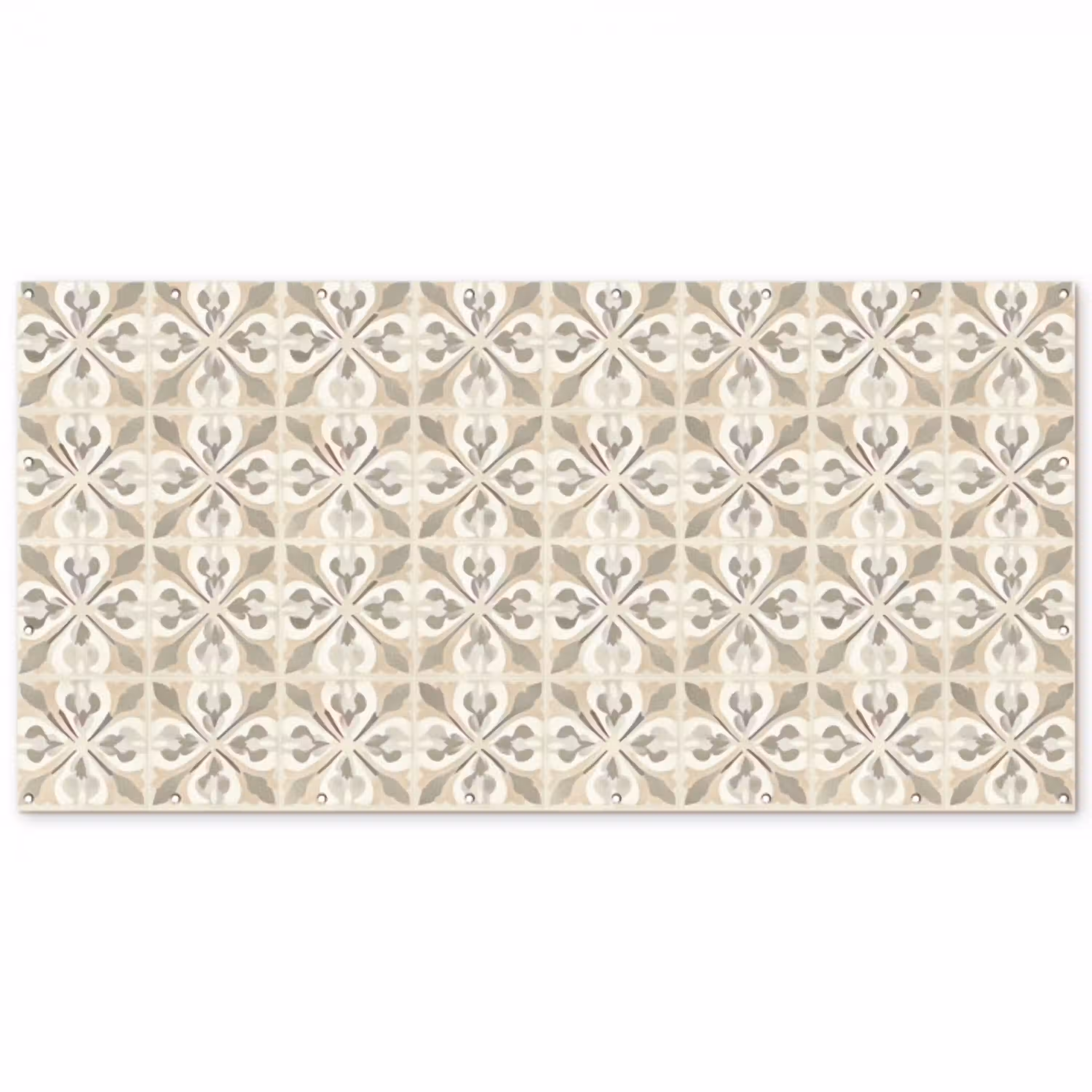Tegel - Motief - Beige Balkonbeschermer Duitsland klein 596 -zz_3d