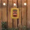 Tomatensoep - Gezichtje - Illustratie - Rood tuinposter los doek klein -sfeer1