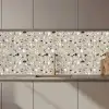 Terrazzo - Patroon - Groen keuken achterwand 2 middel 871 zz_3dshopping
