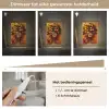 Vrouw - Citroenen - Bloesem - Geel Light Box met kabel (Tafellamp) klein -USP_dimbaarNL