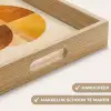 Cirkels - Geel - Minimalistisch Dienblad Rechthoek middel -USP_HandgreepNL