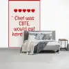 Tekst - Rood - Hartjes fotobehang vinyl groot -slaapkamer
