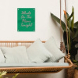Menu - Quote - Roze tuinposter los doek klein -sfeer7