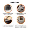 Patronen - Industrieel - Beton Inductie beschermer vinyl 3mm klein 276 -zzzzzzz-td-werking