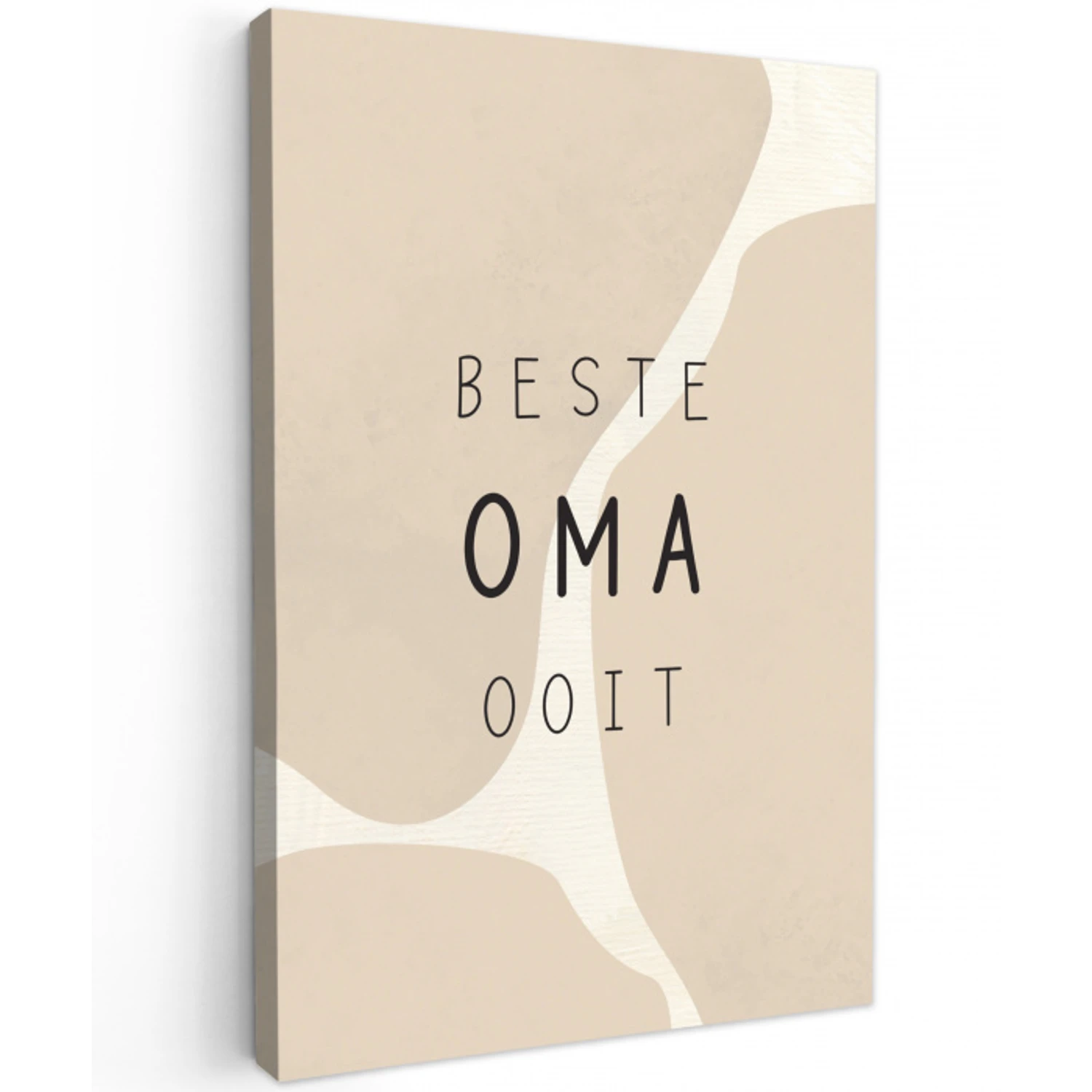 Spreuken - Beste oma ooit - Quotes - Oma canvas 2cm klein -z3d