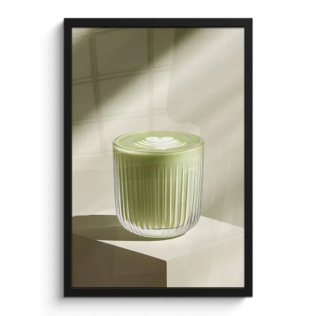 Photo Frame - Matcha - Glass - Green - Minimalist