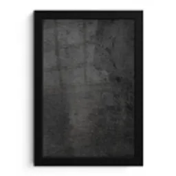 Beton - Robuust - Vintage - Rustiek - Grijs - Zwart fotolijst zwart zonder passe partout klein -3d