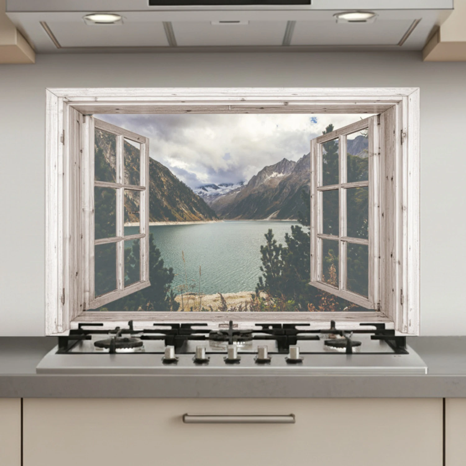 Doorkijk - Water - Berg keuken achterwand spatscherm klein -3d_website
