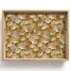 Ginkgo - Bladeren - Goud Dienblad Rechthoek middel 911 -z3d_shopping