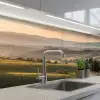 Toscaans - Landschap - Heuvels keuken achterwand 2 middel -3d_schuin