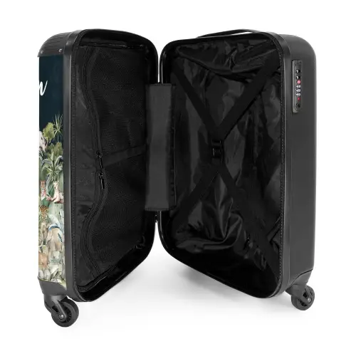 Jungle in de maneschijn NBS - Handbagage koffer - Kinderen Unisex middel -binnenkant