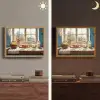 Stilleven - Keuken - Doorkijk - Vintage Light Box met batterij (Wandlamp) middel -sfeer3