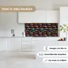 Vissen - Patroon - Kleurrijk keuken achterwand 2 middel 871 -sfeer4_NL