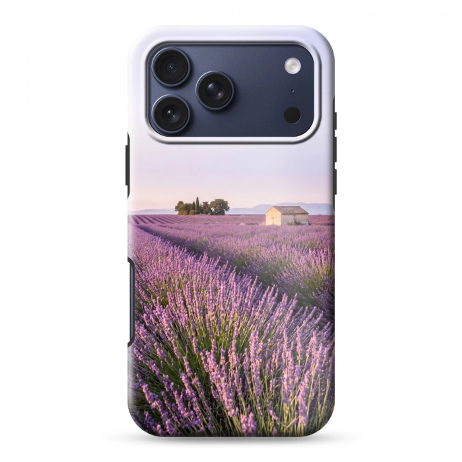 Lavendel - Landschap - Sereen - Paars Toughcase MagSafe Apple iPhone 17 Pro Max klein -3d