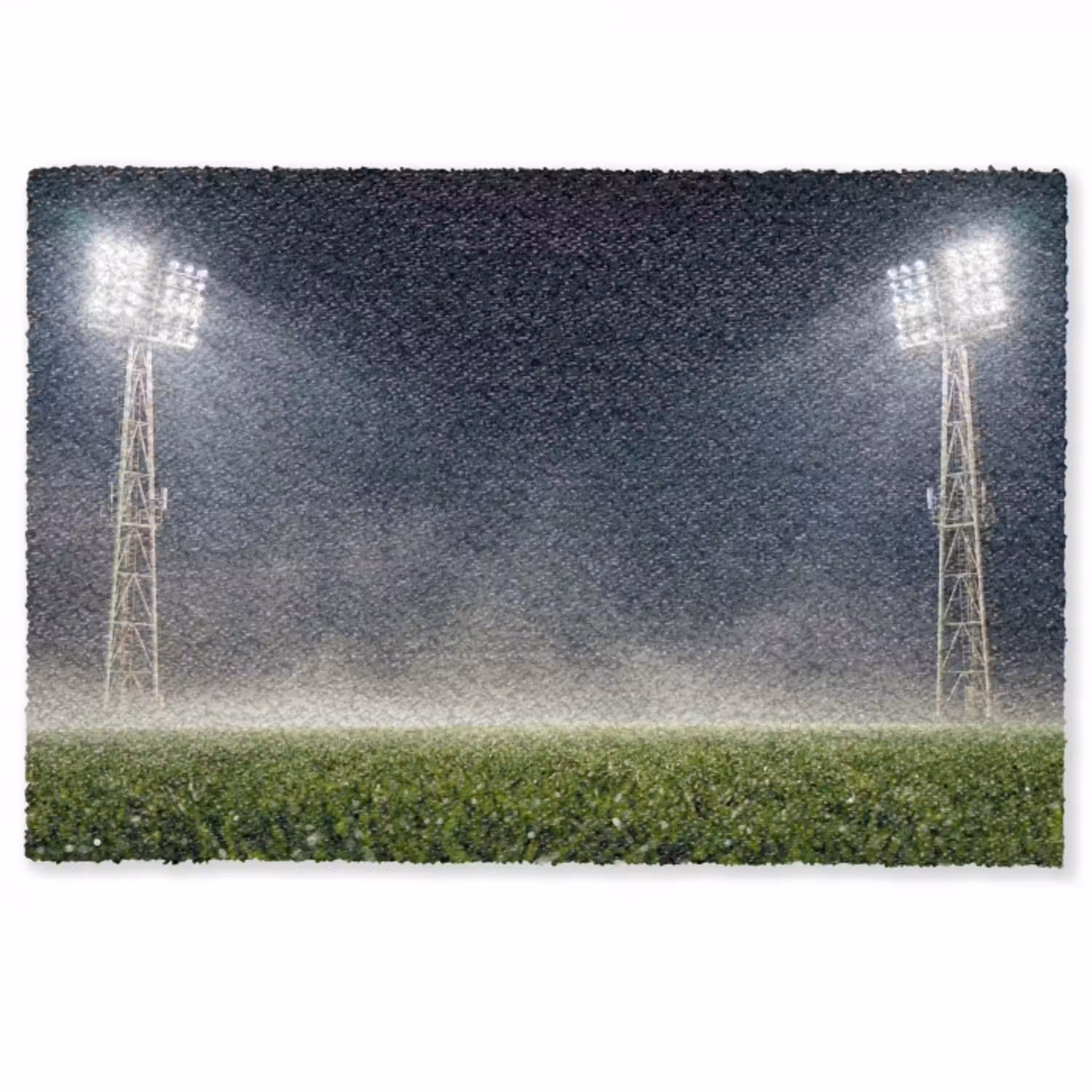 Stadion - Lichtmast - Sport - Nacht Deurmat klein -zkaufland3d