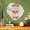 Minimalistisch - Cirkels - Roze Wandcirkel Organisch Plexiglas middel -sfeer2