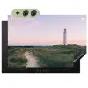 Vuurtoren - Duinlandschap - Zee Inductie beschemer met haakjes klein -3d