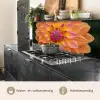 Dahlia - Bloem - Oranje keuken achterwand 2 middel -usp_NL