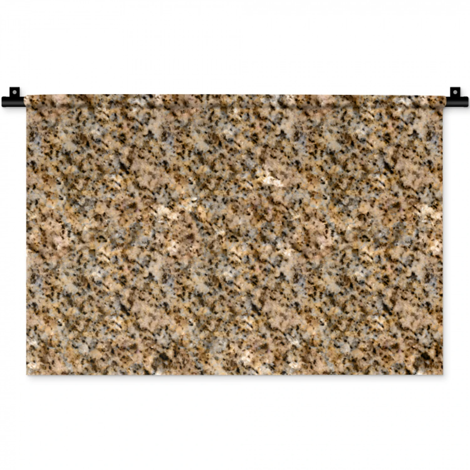 Graniet  - Beige - Patroon Wandkleed katoen klein 269 -zz3d