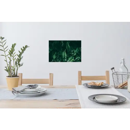 Bladeren - Jungle - Natuur - Tropisch - Planten Muursticker klein -eettafel