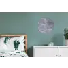 Leisteen - Beton - Retro - Structuren Wandcirkel aluminium klein -slaapkamer