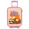 Dieren - Slapen - Samen Kinderkoffer - Roze klein -zz3dotto