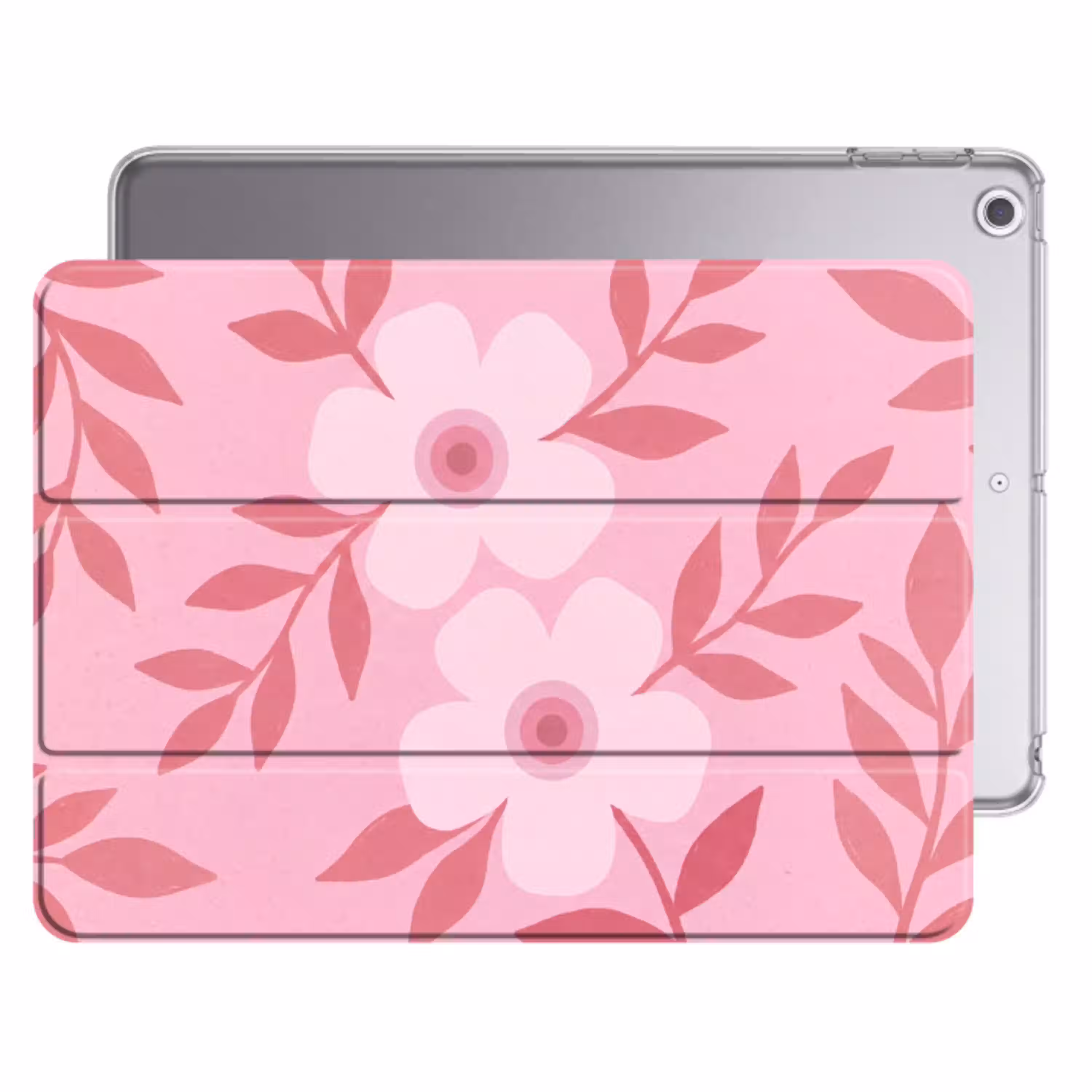 Bloemen - Abstract - Modern - Roze - Natuur Apple iPad 2017 middel -threedimensional_3d_global