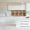Zomers - Kleurrijk - Patroon - Bloemen keuken achterwand 2 middel 871 -sfeer4_FR