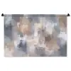 Penseelstreken - Schilderij - Beige Wandkleed katoen middel -zz3d
