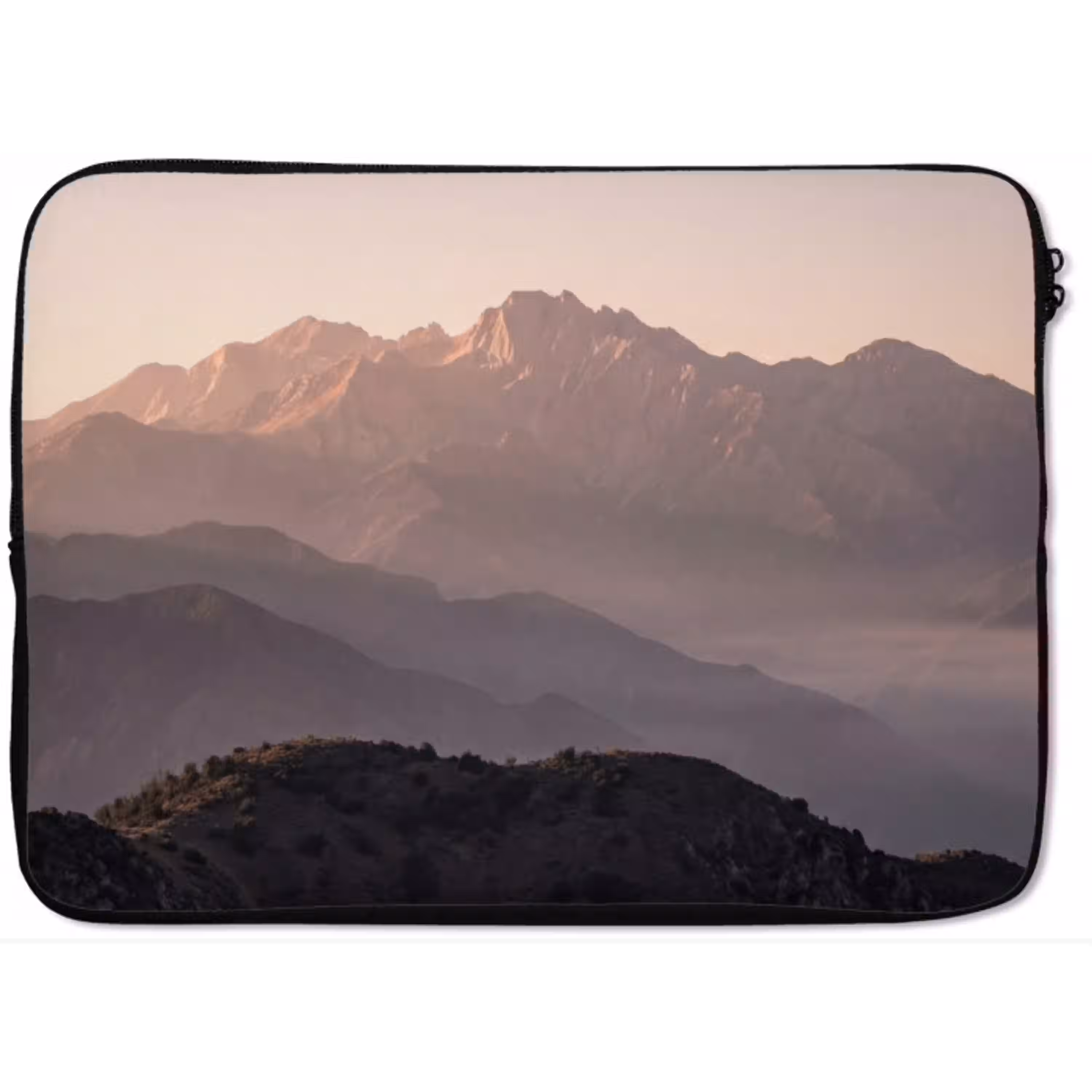 Panorama - Landschap - Bergen laptophoes neopreen klein -zkaufland3dotto