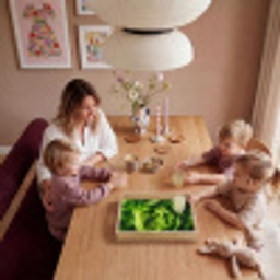 Groente - Sla - Groen Dienblad Rechthoek middel -sfeer4