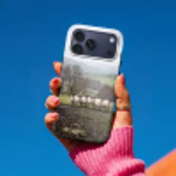 Schapen - Rij - Weide - Dieren - Platteland Toughcase MagSafe Apple iPhone 17 Pro Max klein -Sfeer1V