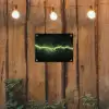 Gaming - Elektriciteit - Lijn - Vonken - Groen tuinposter los doek klein -sfeer1