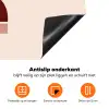 Zandloper - Symmetrisch - Rood - Paars Inductie beschermer vinyl 3mm klein -zzzzzzz-td-onderkant