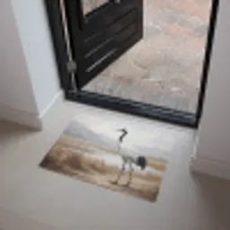 Kraanvogel - Natuur - Realistisch Deurmat klein -sfeer5
