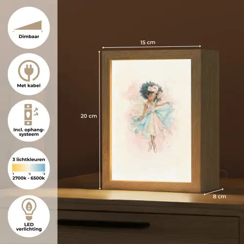 Fee - Pastel - Magie Light Box met kabel klein -USP_NL