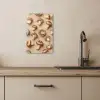 Kastanje Champignons - Beige KitchenYeah - Keuken - Canvas klein -sfeer2