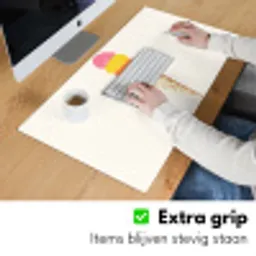 Schepijs - Hoorntje - Illustratie - Minimalistisch Muismat XXL klein -sfeer3
