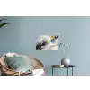 Kunst - Goud - Luxe - Abstract - Modern Muursticker klein -plant