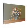 Bloem - Quote - Vintage - Art canvas 2cm klein -z3d