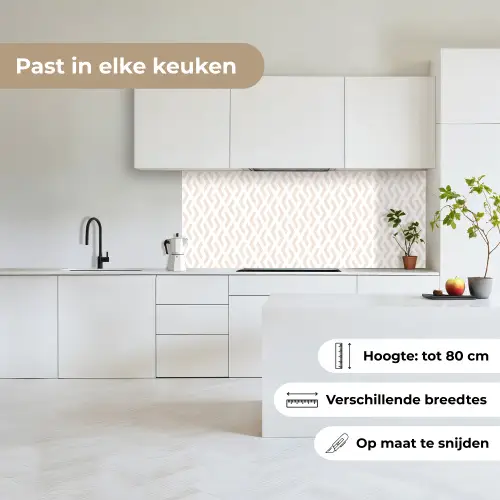 Abstract - Patronen - Design - Lijn keuken achterwand 2 middel 871 -sfeer4_NL