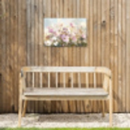 Quote - Bloemen - Schilderachtig Tuinposter op houten frame 2 cm dik klein -sfeer4