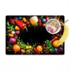 Groente - Graffiti - Kleurrijk - Koken - Abstract Placemat vinyl groot -zzzproduct_Kitchenyeah-website
