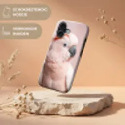 Kaketoe - Portret - Roze Toughcase MagSafe Apple iPhone 17 klein -USP_RandenV_NL