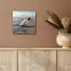 Glazenfles - Post - Zee - Zand aluminium wit klein -sfeer4