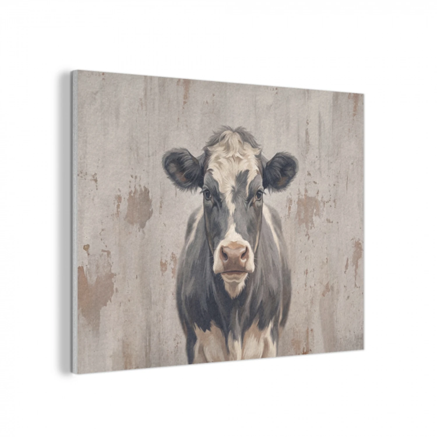 Koe - Portret - Dieren - Modern PET vilt klein -3d