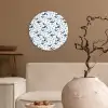 Klein - Oceaan - Walvissen - Octopus Wandcirkel plexiglas klein 852 -sfeer1
