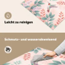 Kolibrie - Vliegen - Natuur - Illustratie - Kleurrijk Inductie beschemer met haakjes klein -ky-schoon-de