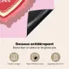 Tekst - Hartje - Moeder - Roze Inductie beschermer vinyl 3mm middel -usfeer4_FR